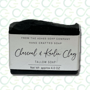 Charcoal & Kaolin Clay - Grass-fed Beef Tallow Soap