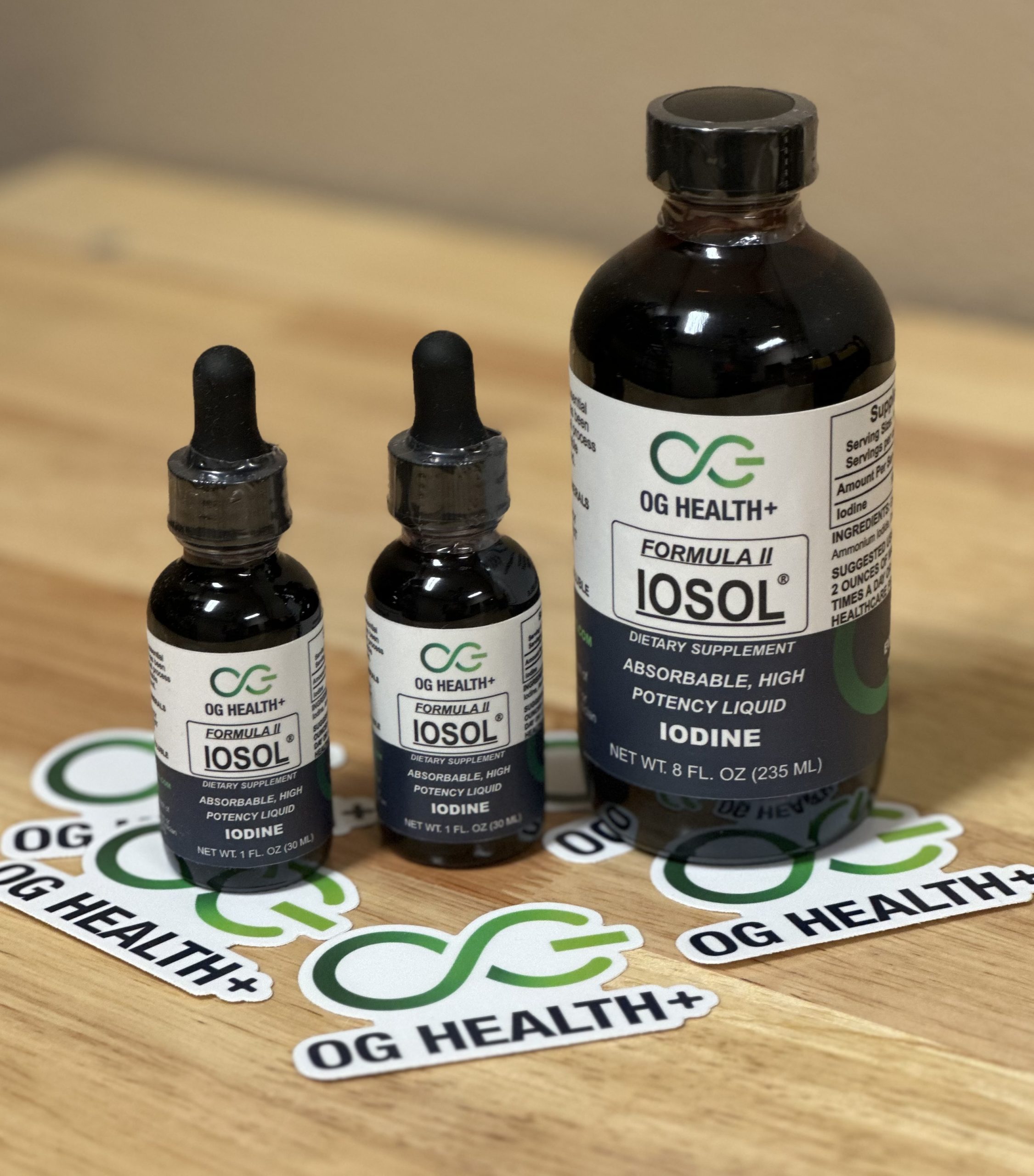 IOSOL Formula II - 1oz -Water Soluble Iodine Supplement