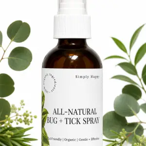 Simply Happy Organic - All Natural Bug + Tick Spray